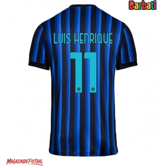 Inter Milan Luis Henrique #11 Tricou Fotbal Replică 2025-26 Barbati Acasa